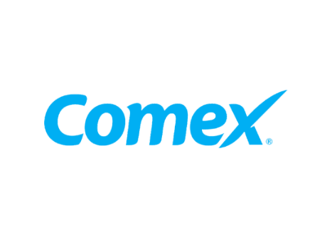 Logotipo de Comex